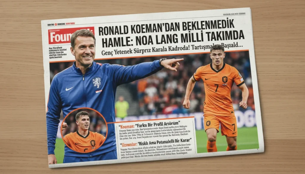Ronald Koeman’dan Beklenmedik Hamle: Noa Lang Milli Takımda