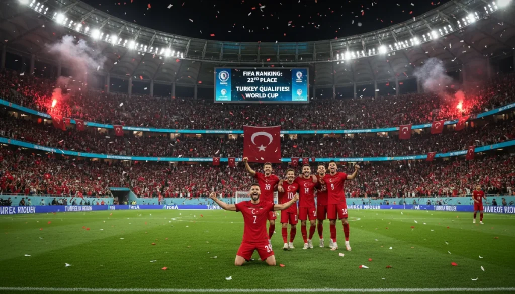 Türkiye Futbolu Uluslararası Arenada Şaha Kalktı