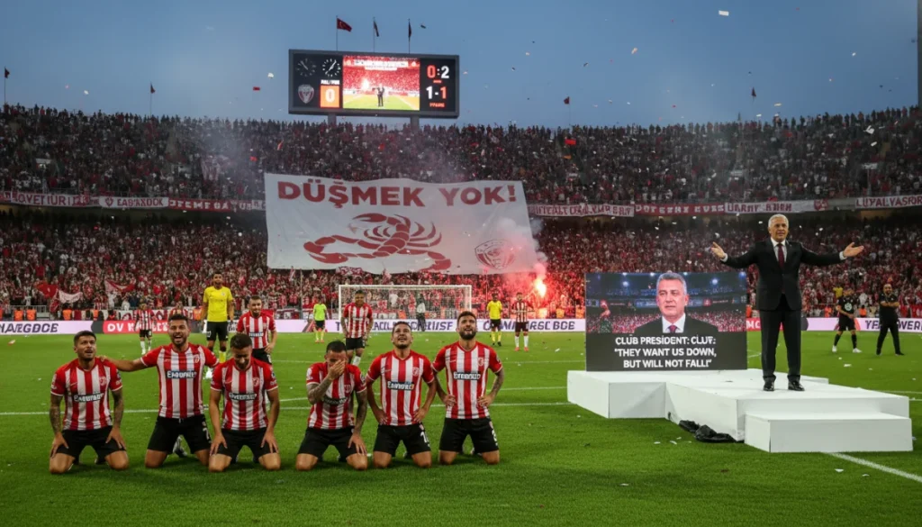 Akdeniz Ekibinde Büyük Deprem: Süper Lig’e Veda Günü