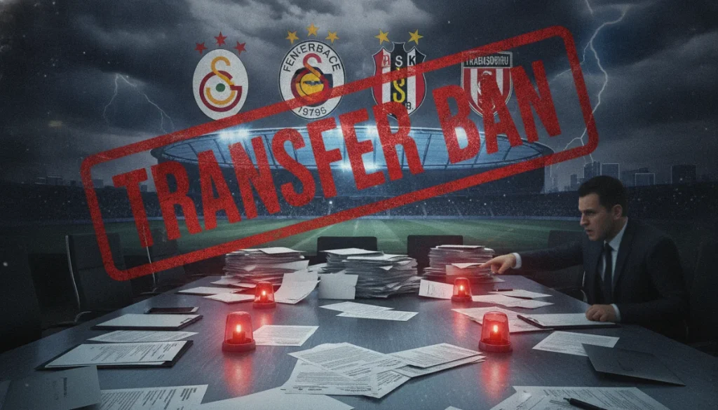 FIFA Kararıyla 4 Türk Kulübüne Ağır Transfer Engeli Geldi