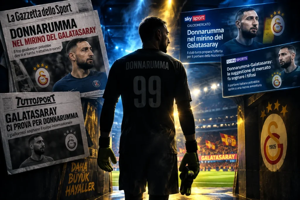 Galatasaray Transferde Çıtayı Göğe Çıkardı: Donnarumma Operasyonu